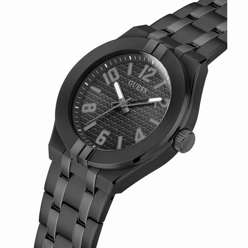 Guess Escape Black Dial Analog Watch