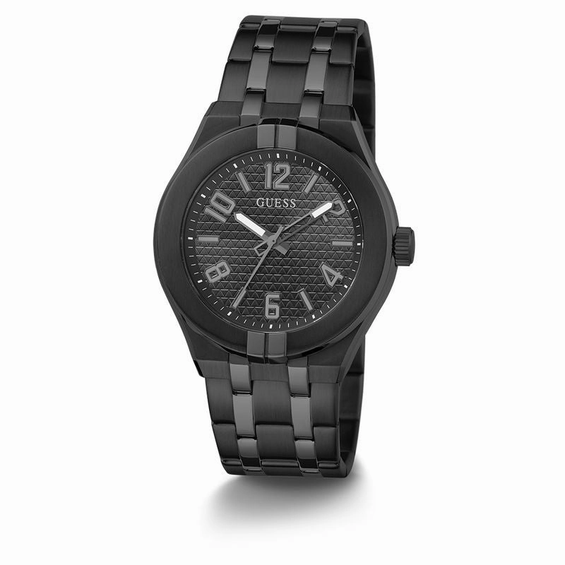 Guess Escape Black Dial Analog Watch