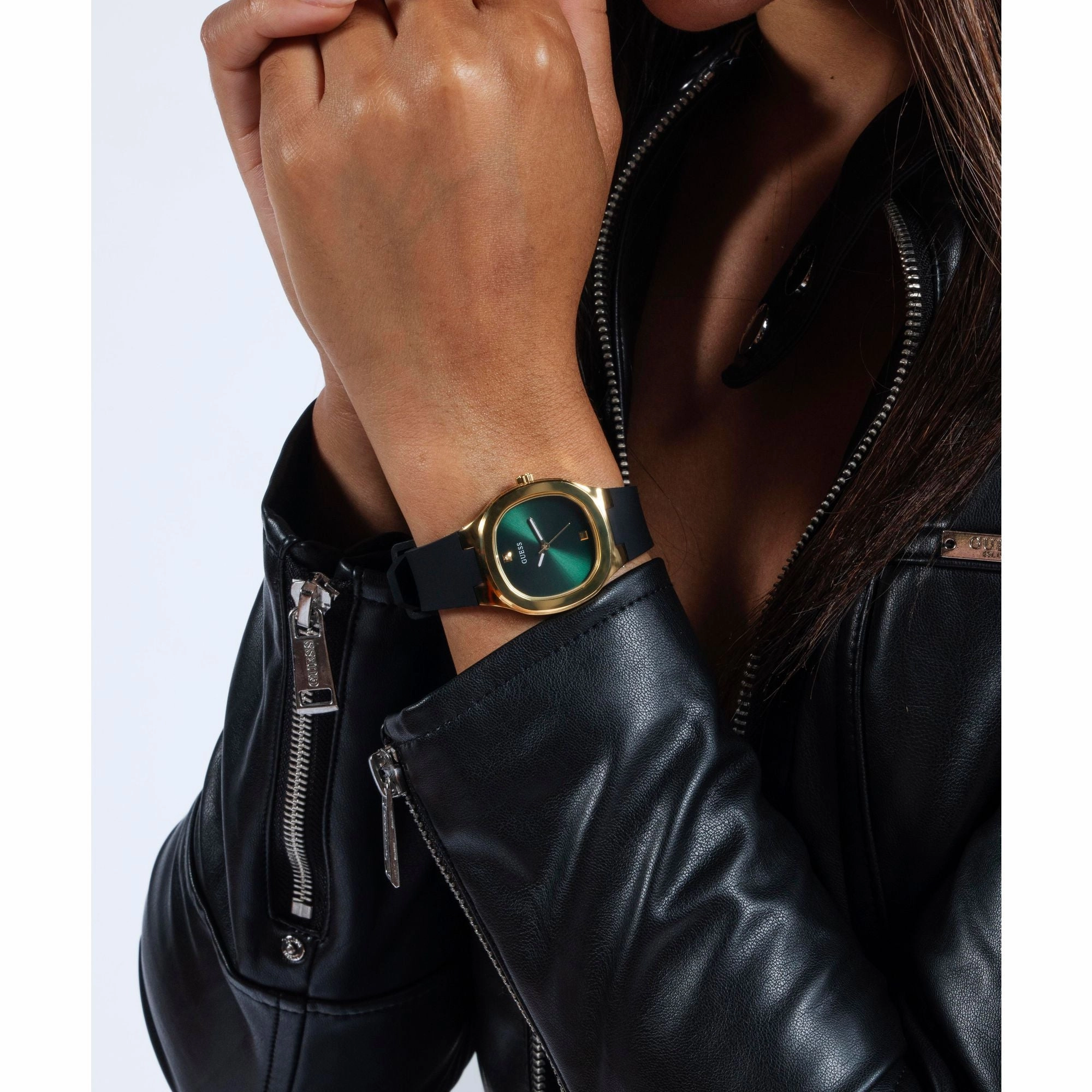 Guess Eve Dress Gold Tone Analog Watch GW0658L1