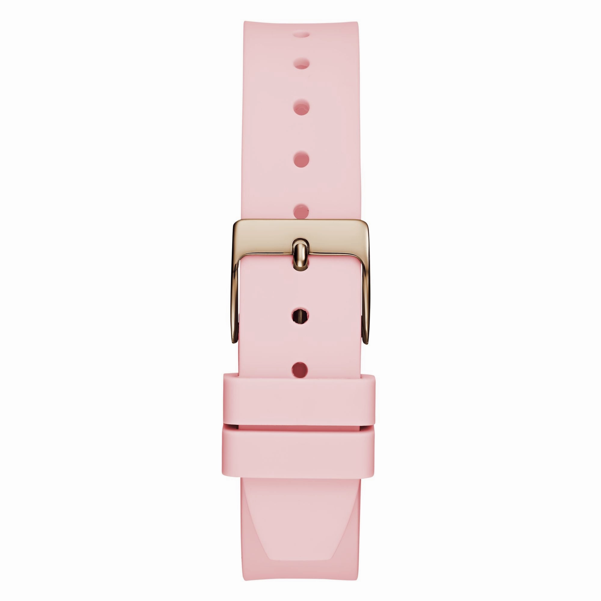 Guess Eve Dress Pink Rose Gold Tone Watch GW0658L2