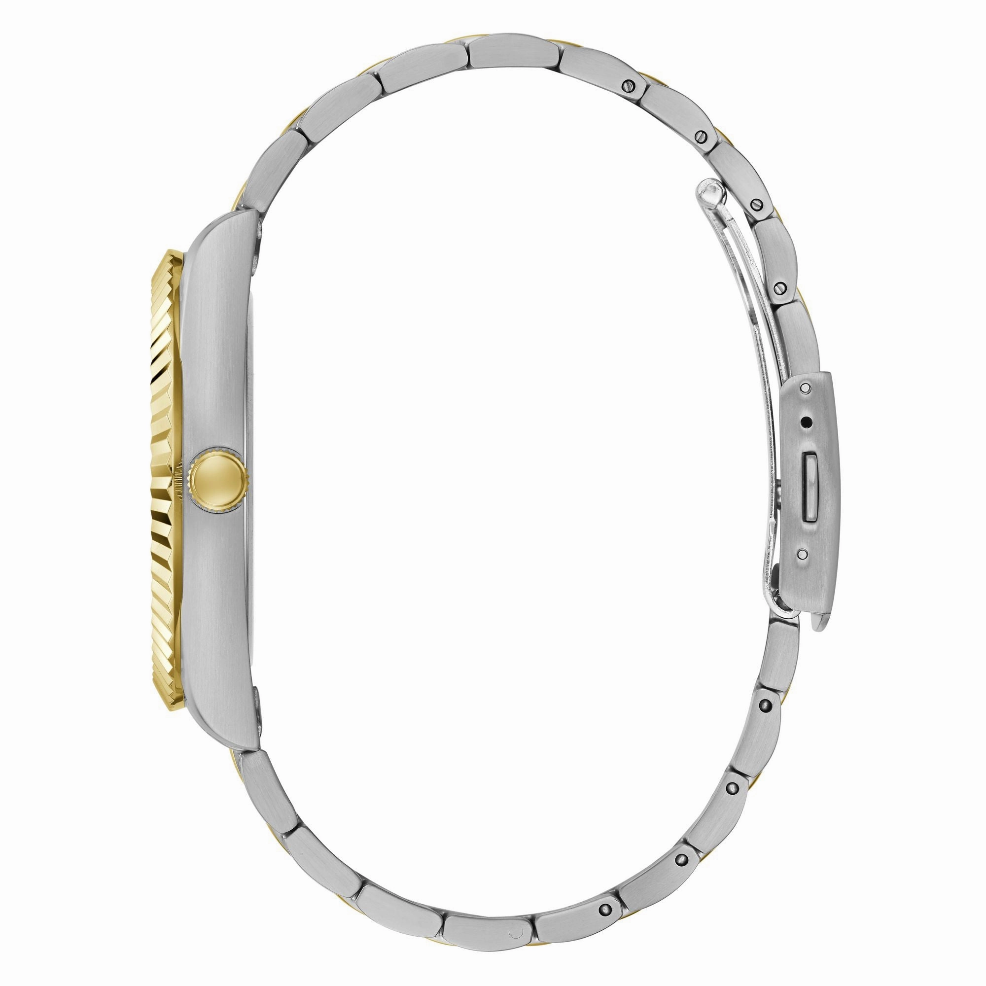 Guess Gold Green Connoisseur Day-Date Watch GW0265G8