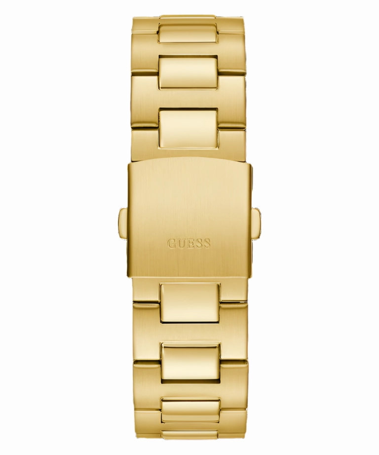 Guess Gold Green Dial Gold Bracelet Watch GW0703G2