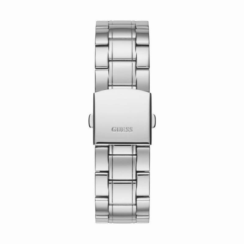 Guess Hendrix Mens Dress Silver Multi-function Watch GW0066G1