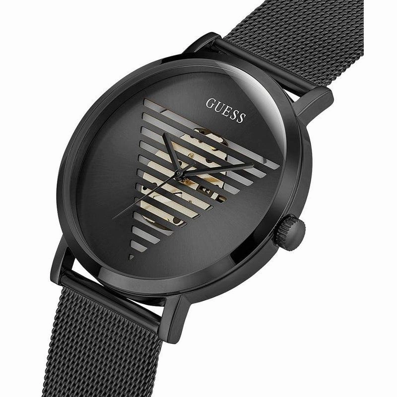 Guess Idol Black Case Analog Gents Watch GW0502G2