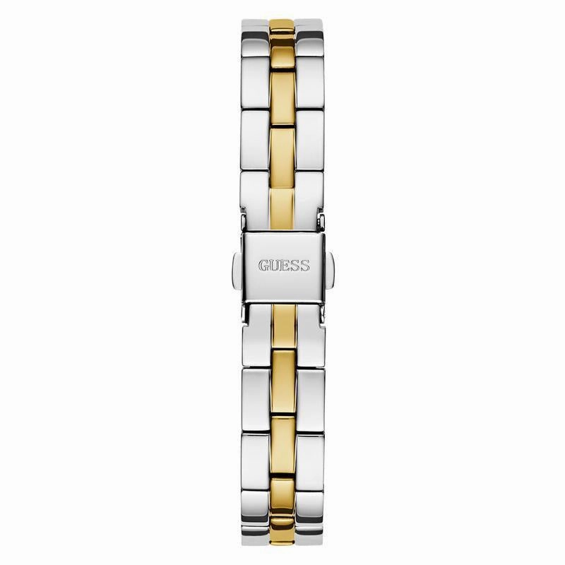 Guess Ladies 2-Tone Gold Tone Analog Watch
