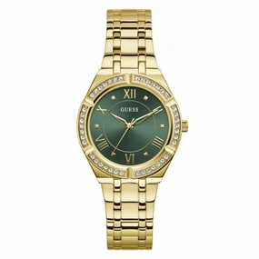 Guess Ladies Cosmo Gold Tone Watch GW0033L8