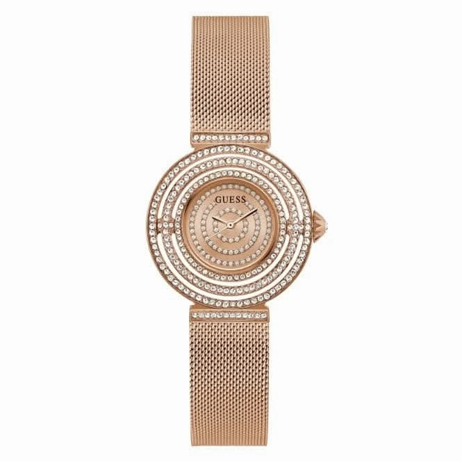 Guess Ladies Dream Stainless Steel Rose Gold Watch GW0550L3