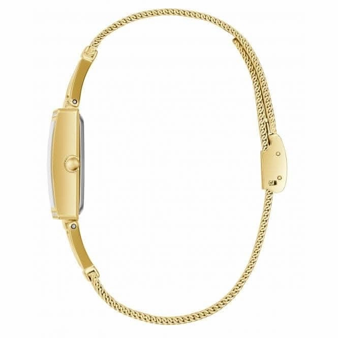 Guess Ladies Grace Stainless Steel Mesh Gold Tone Watch GW0400L2