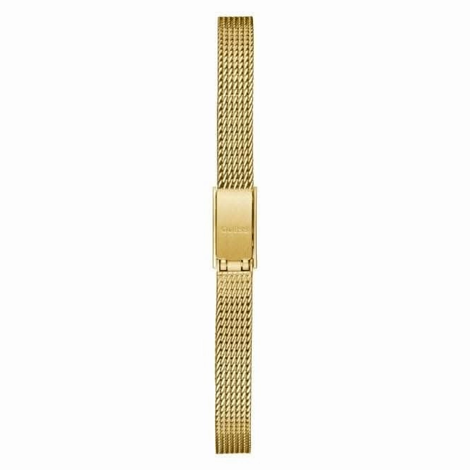 Guess Ladies Grace Stainless Steel Mesh Gold Tone Watch GW0400L2