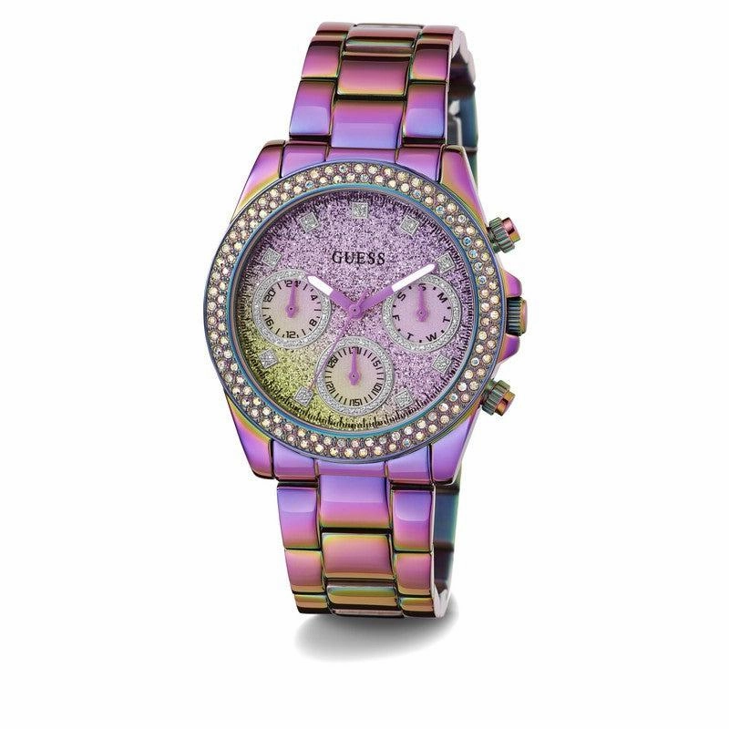 GUESS Ladies Iridescent Tone Multi-Function Watch GW0483L5