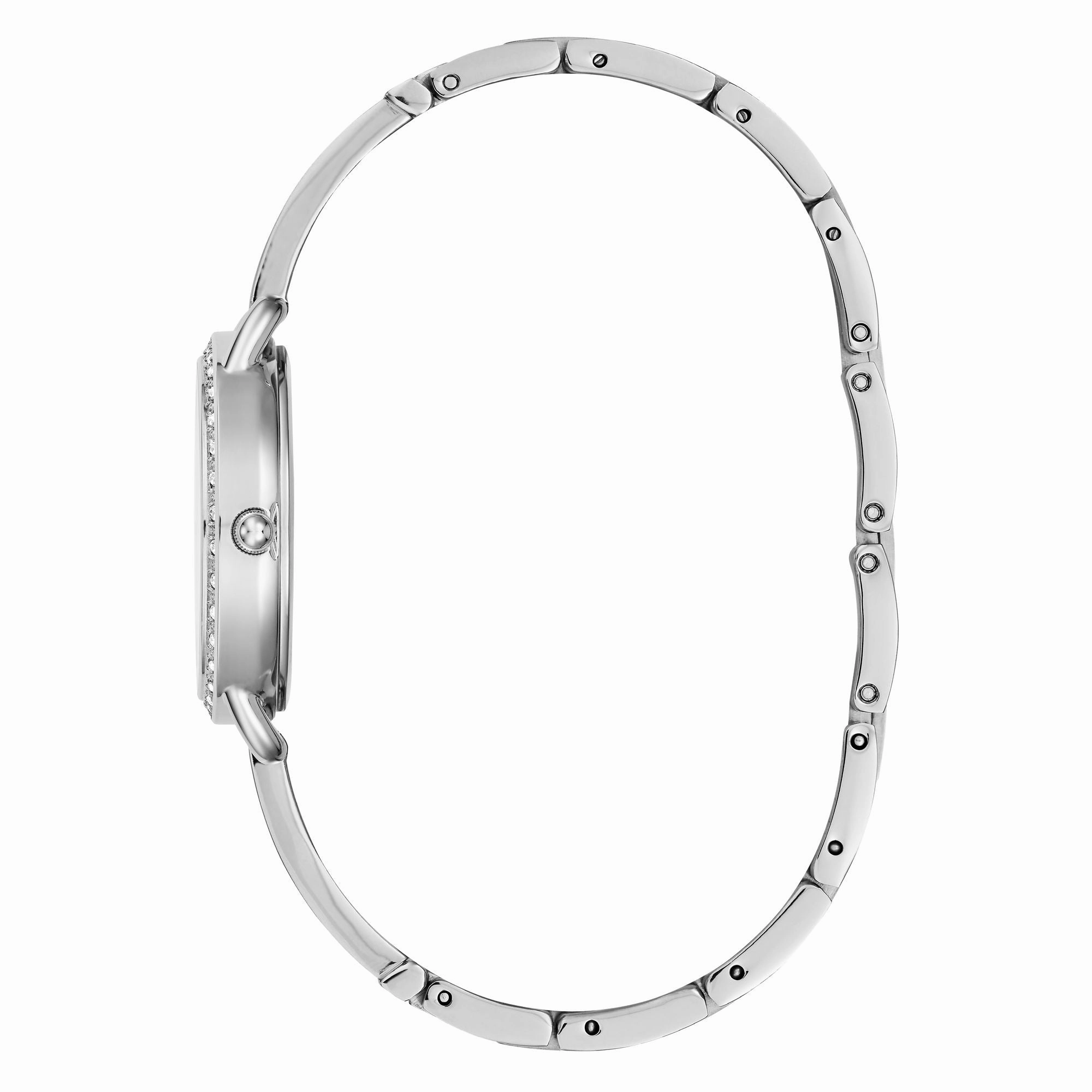 GUESS Ladies Silver Tone Analog Watch GW0022L1