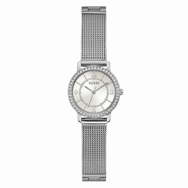 GUESS Ladies Silver Tone Analog Watch GW0534L1