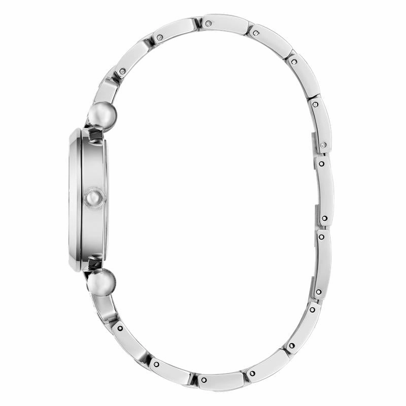 Guess Ladies Silver Tone Analog Watch