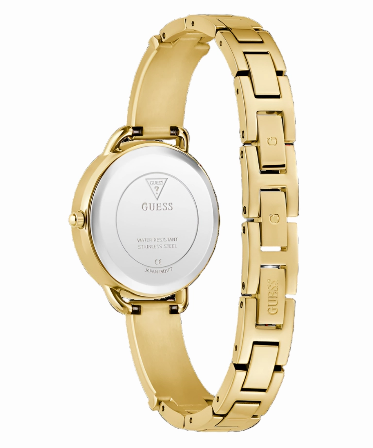 Guess Limited Edition Lunar New Year White Dial Stainless Steel Watch GW0856L1