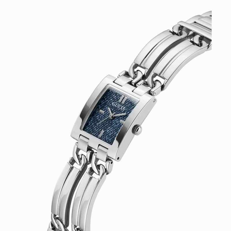 Guess Mod Id Blue Dial Analogue Watch