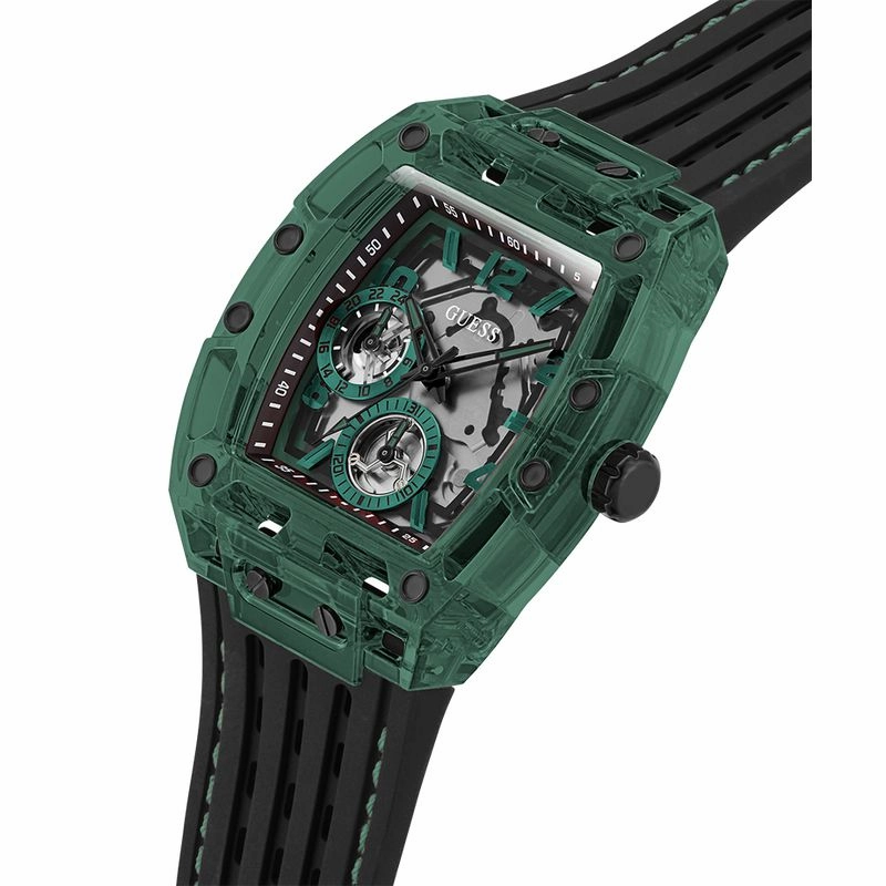 Guess Phoenix Black Dial Multifunction Watch