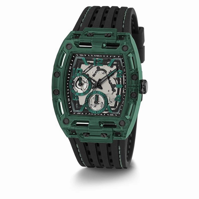 Guess Phoenix Black Dial Multifunction Watch