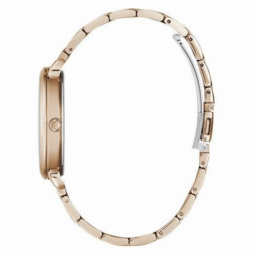Guess Sparkling Rose Rose Gold Tone Analog Ladies Watch GW0242L3