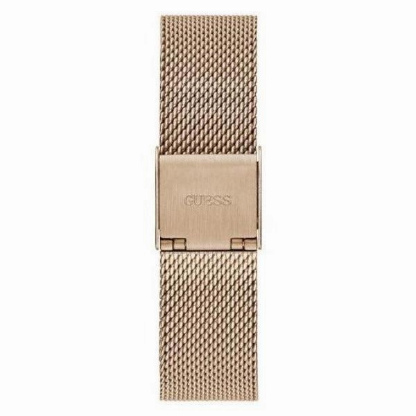 Guess Tapestry Rose Gold Tone Analog Ladies Watch GW0354L3