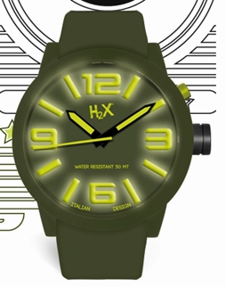 H2X - Turbina (Orologio, 12 colori disponibili)