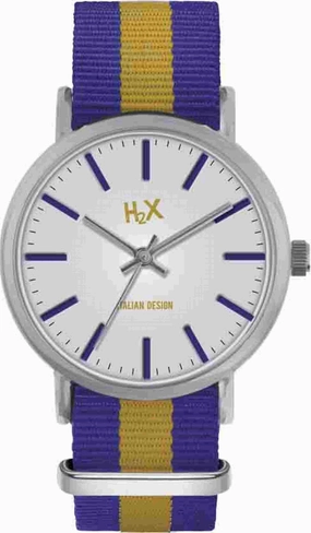 H2X Tidy 39mm Giallo-Viola Unisex cod. P-FA415XI3