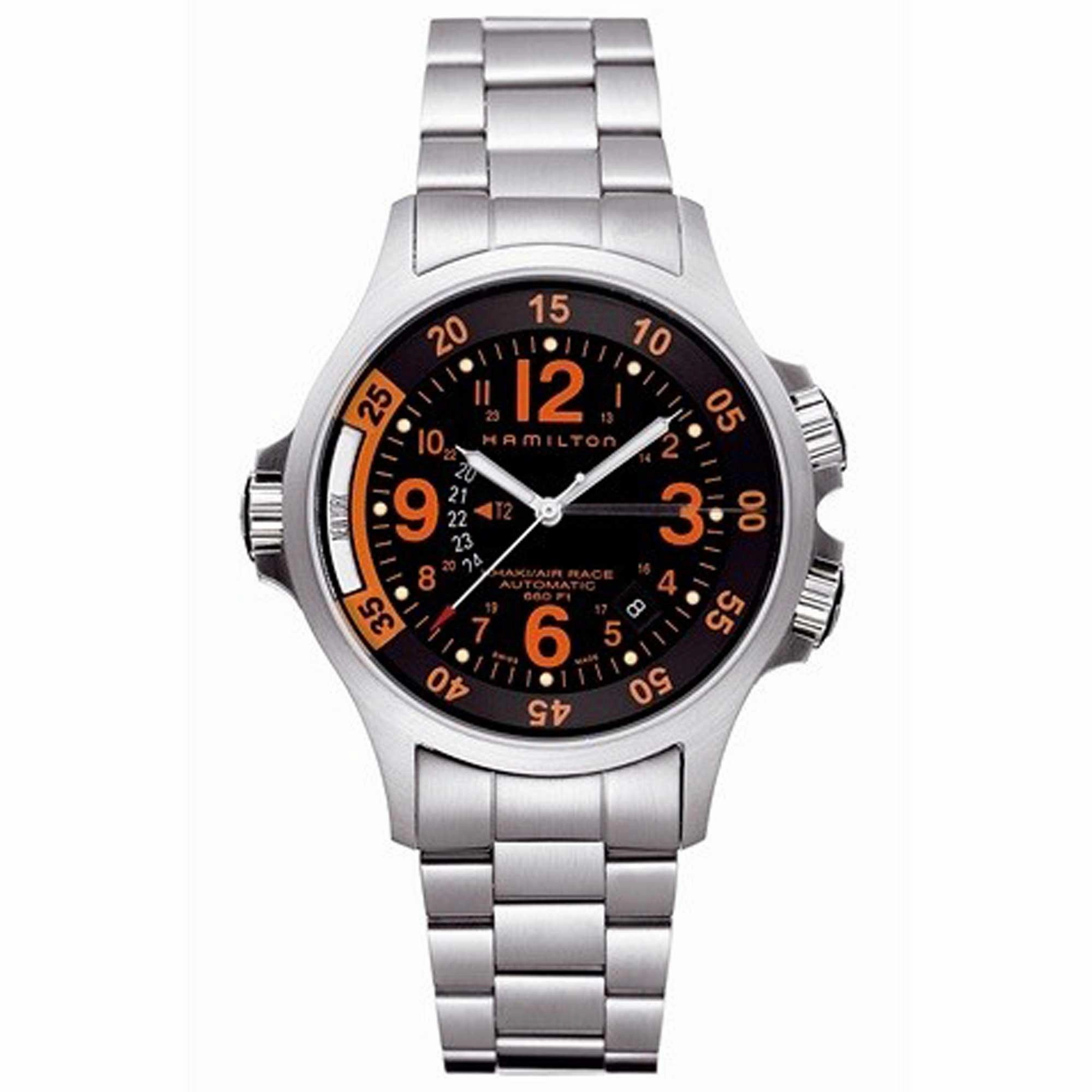 Hamilton Men's Watch - Khaki Aviation Automatic Silver Steel Bracelet | H77665173