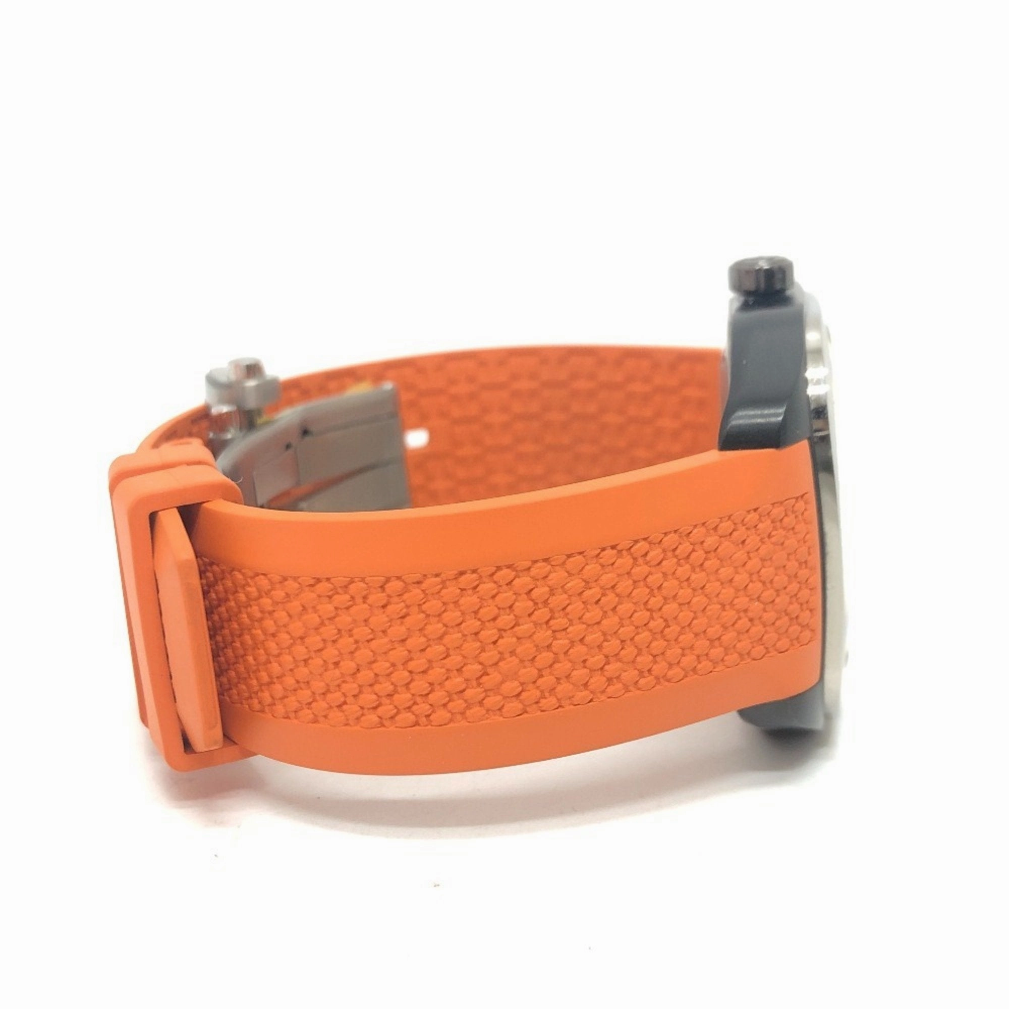 Hermes Stainless Steel Titanium Wristwatch (Pre-Owned)