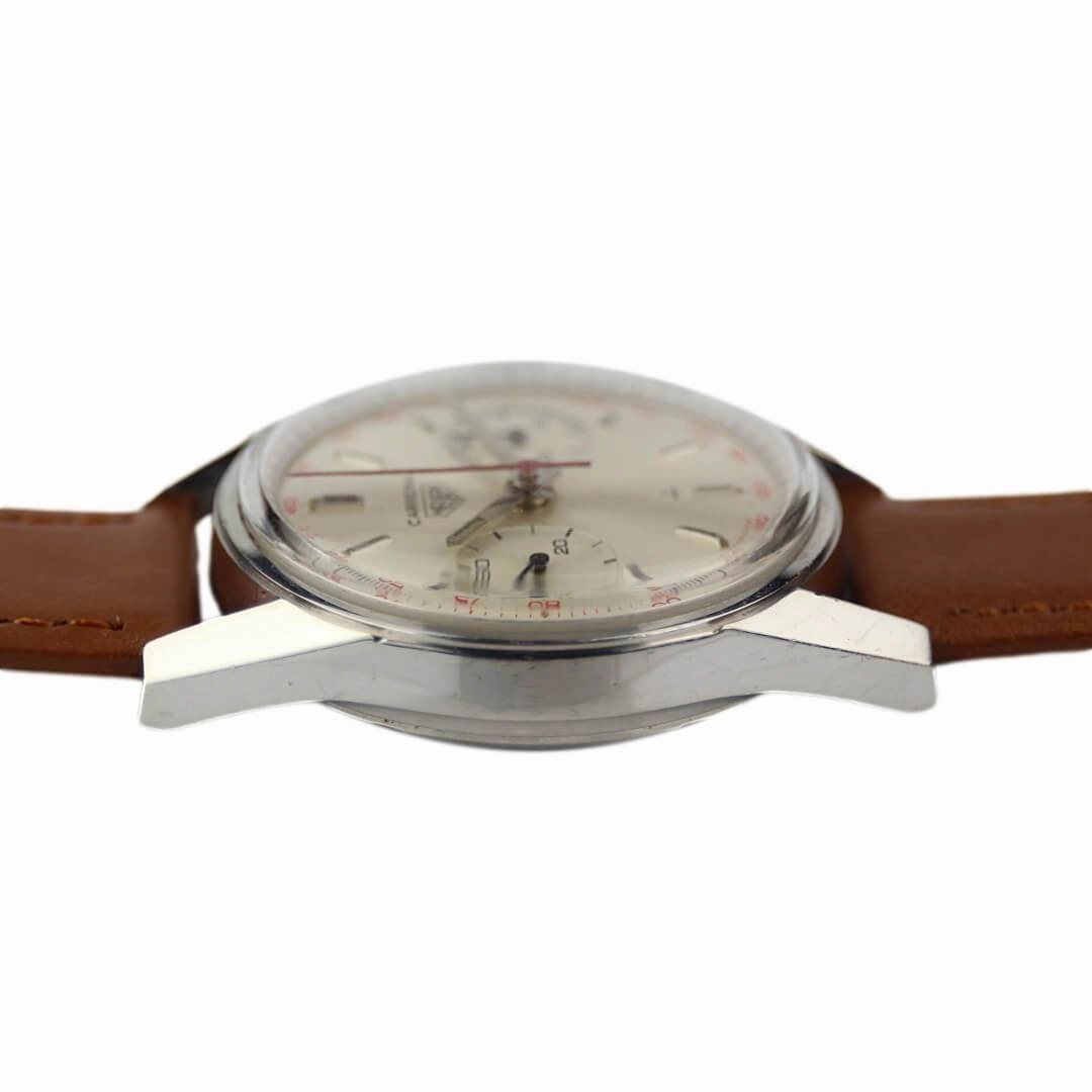 Heuer Carrera 3647 T 'Red Tachy'