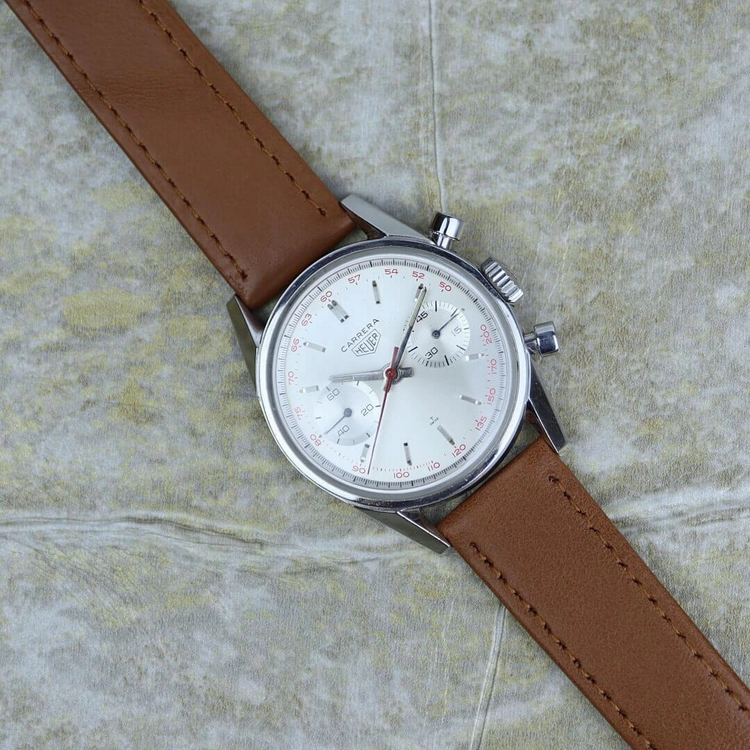Heuer Carrera 3647 T 'Red Tachy'
