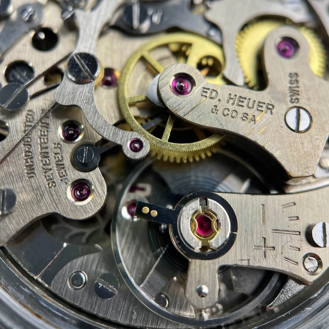 Heuer Carrera 3647 T 'Red Tachy'