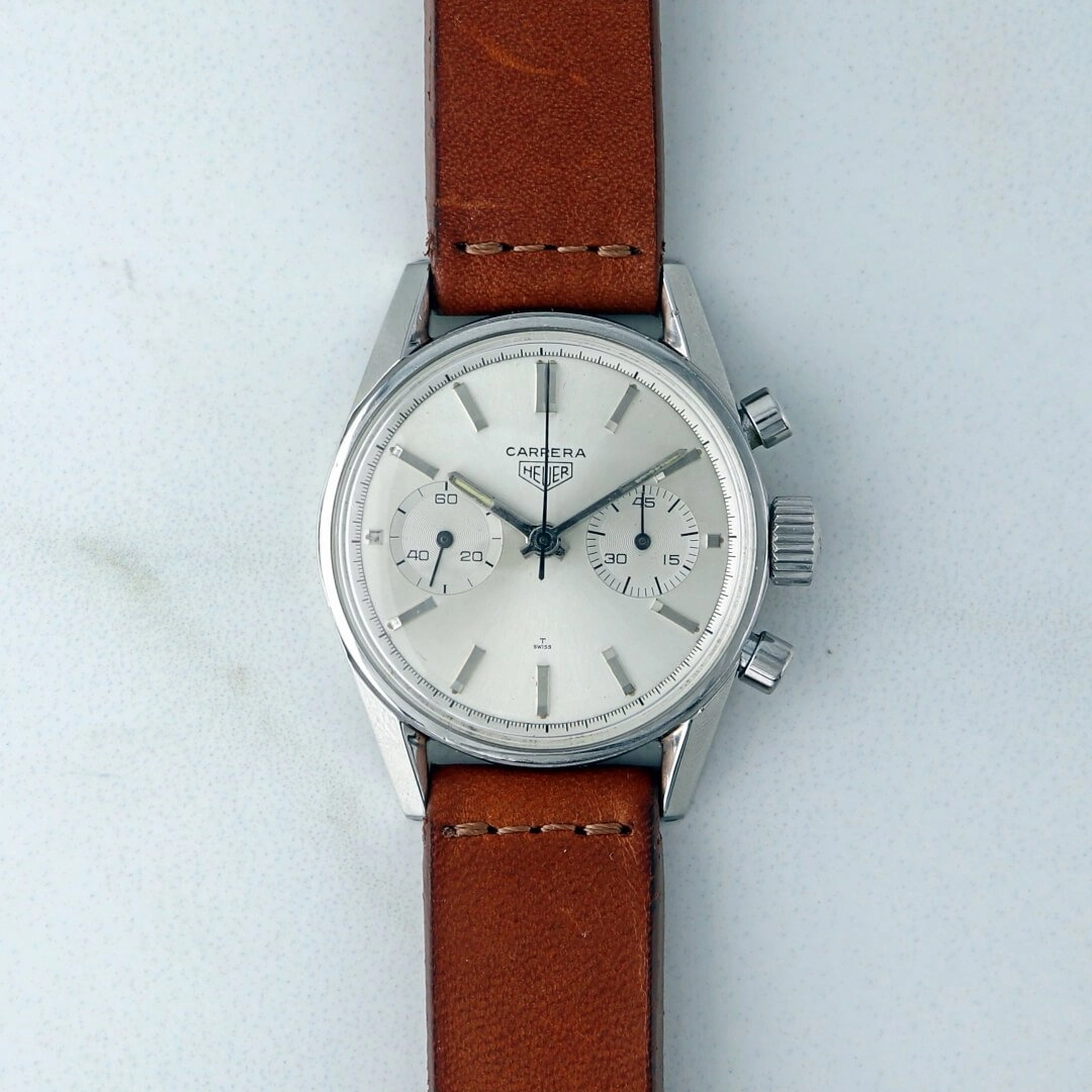 Heuer Carrera 45 3647S Men's Vintage Watch