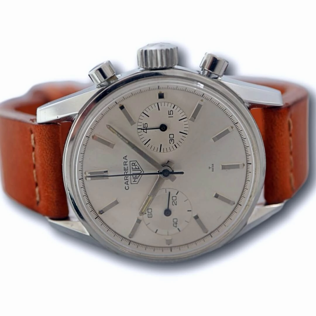 Heuer Carrera 45 3647S Men's Vintage Watch