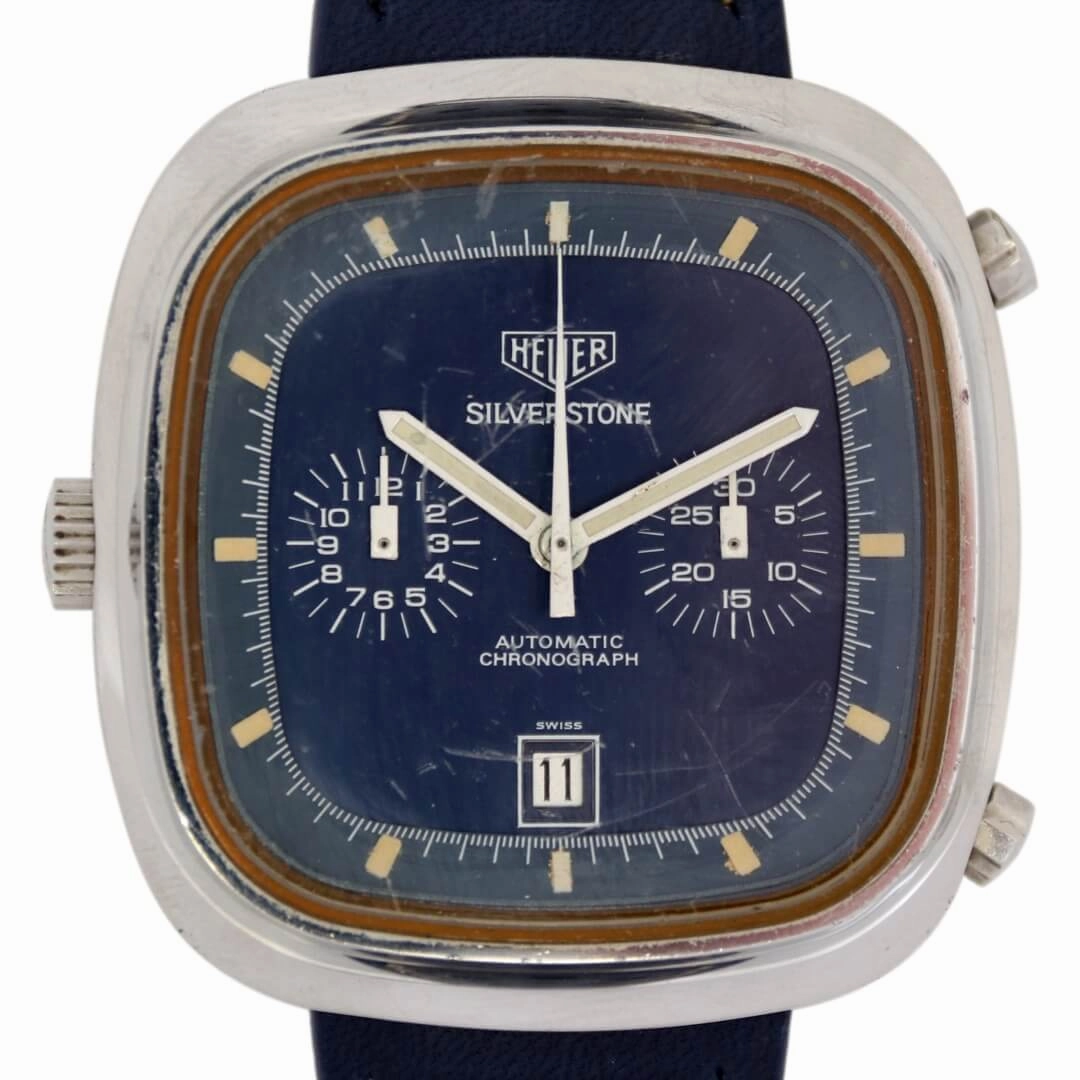 Heuer Silverstone 110.313B, 1970's Vintage Watch
