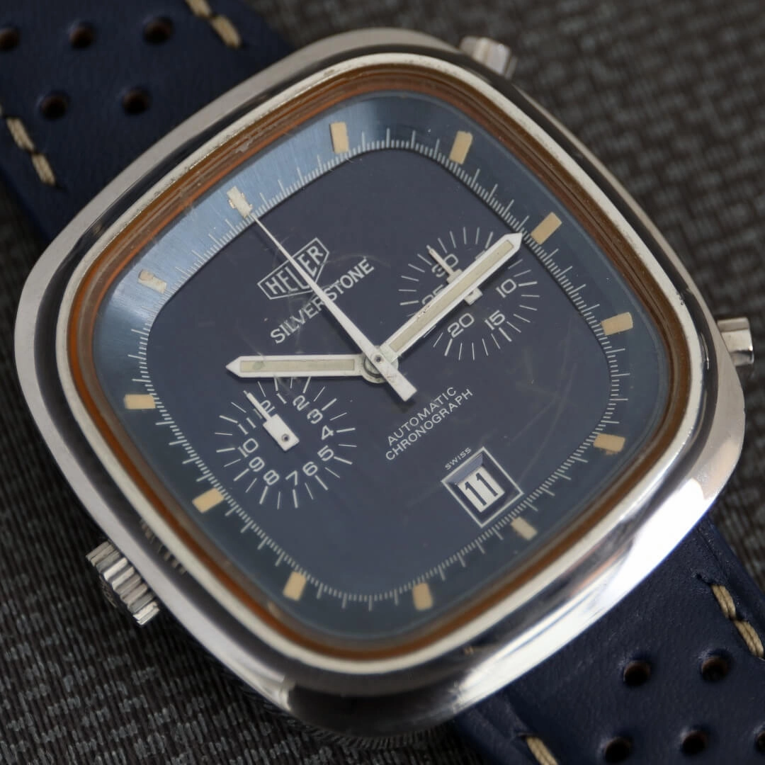 Heuer Silverstone 110.313B, 1970's Vintage Watch
