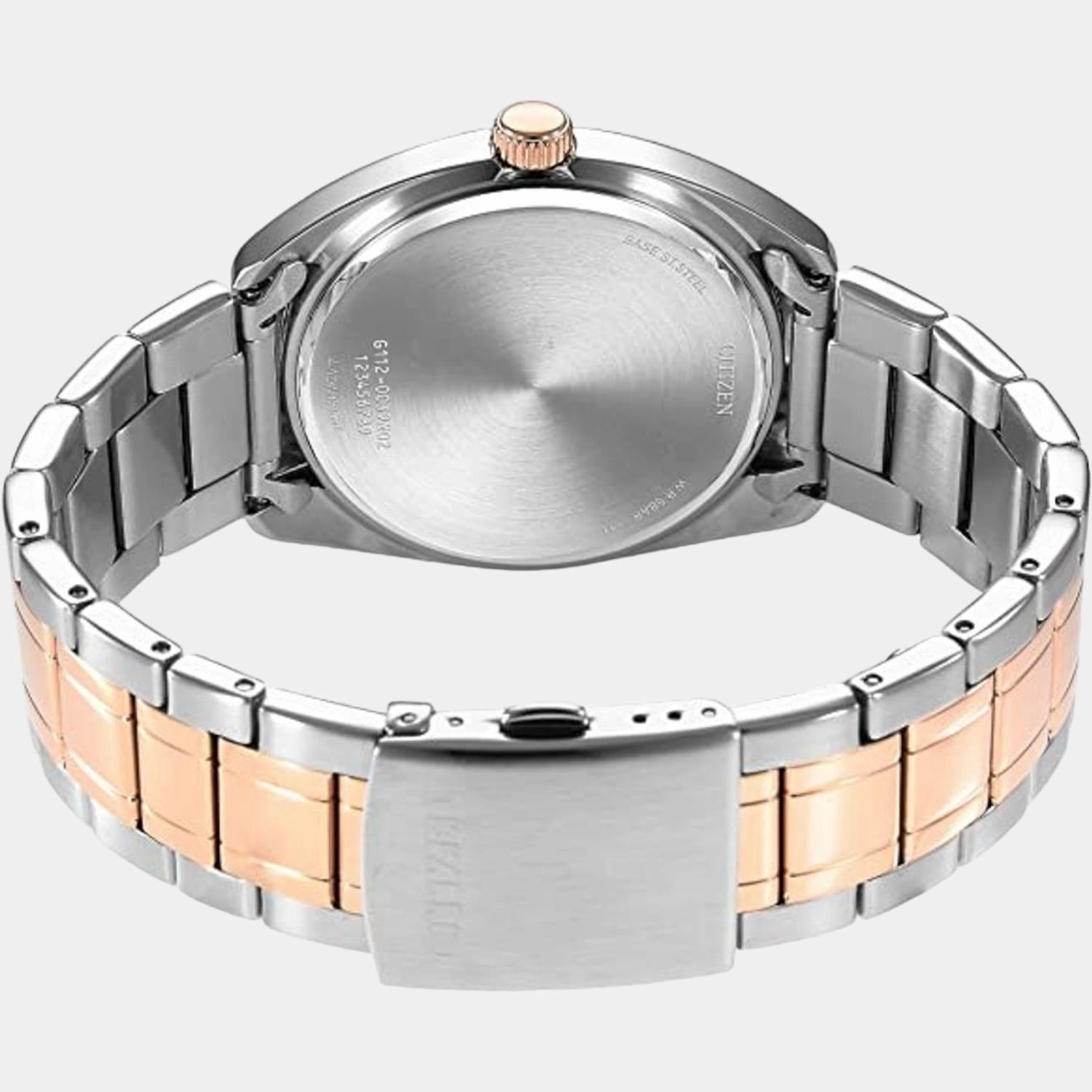 Hyperion Men Quartz Blue Dial Analog Stainless Steel Watch BI5104-57L