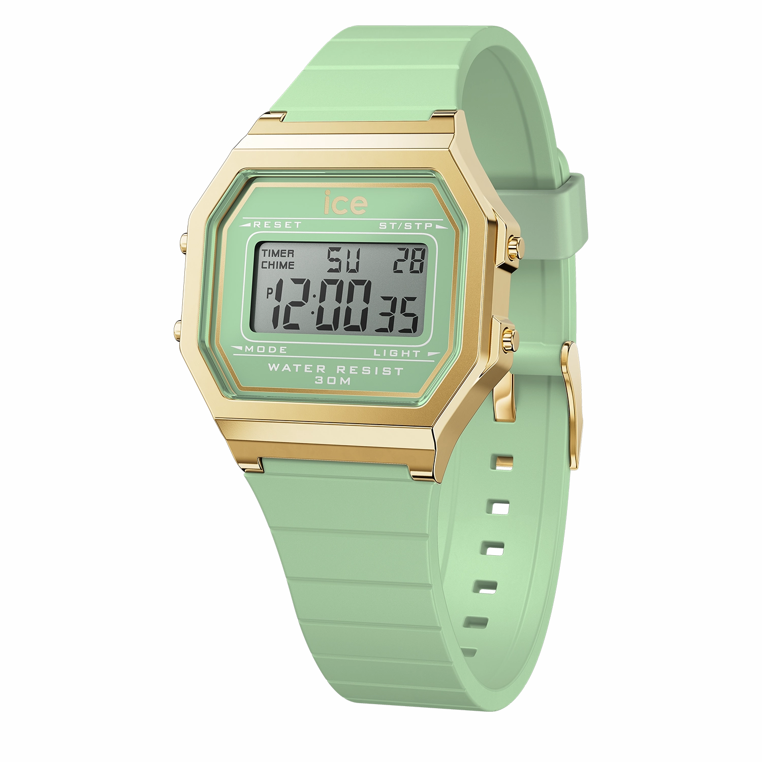 ICE digit retro - Lagoon green