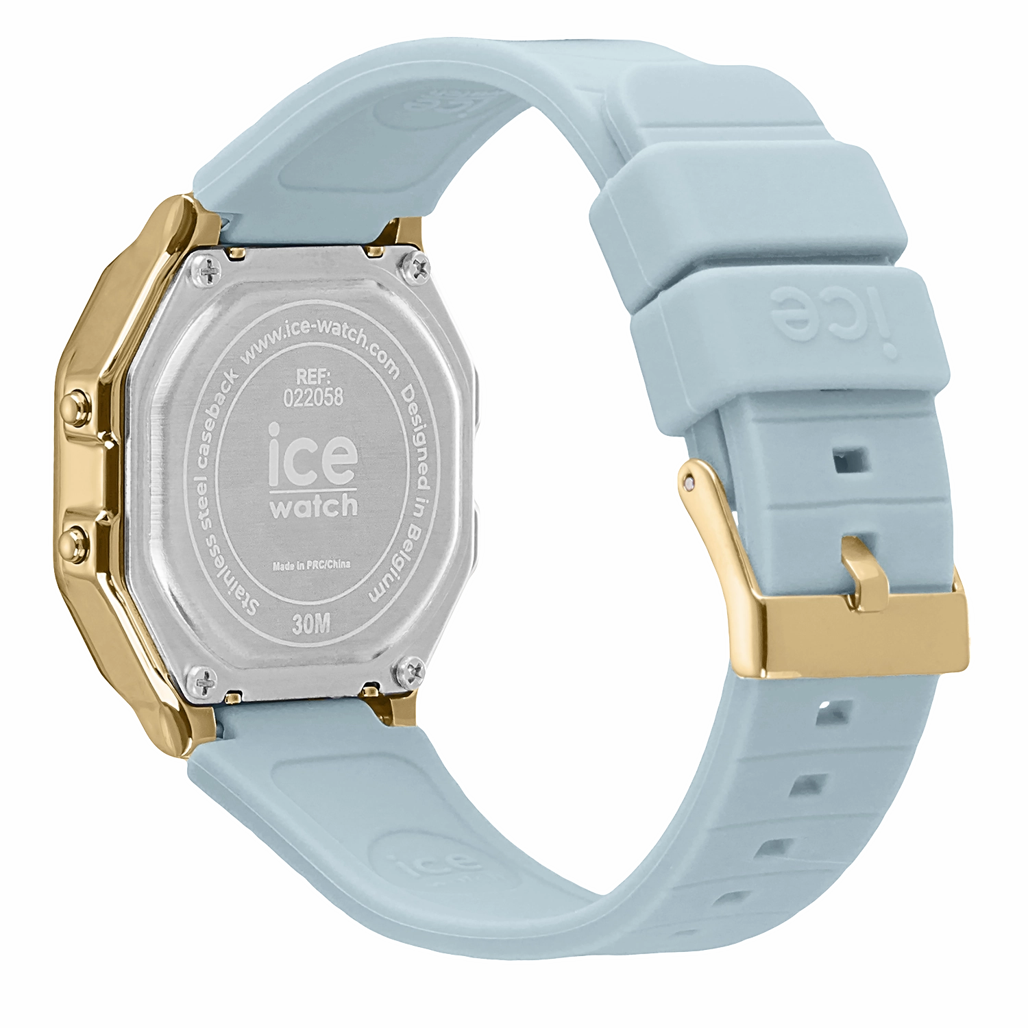 ICE digit retro - Tranquil blue