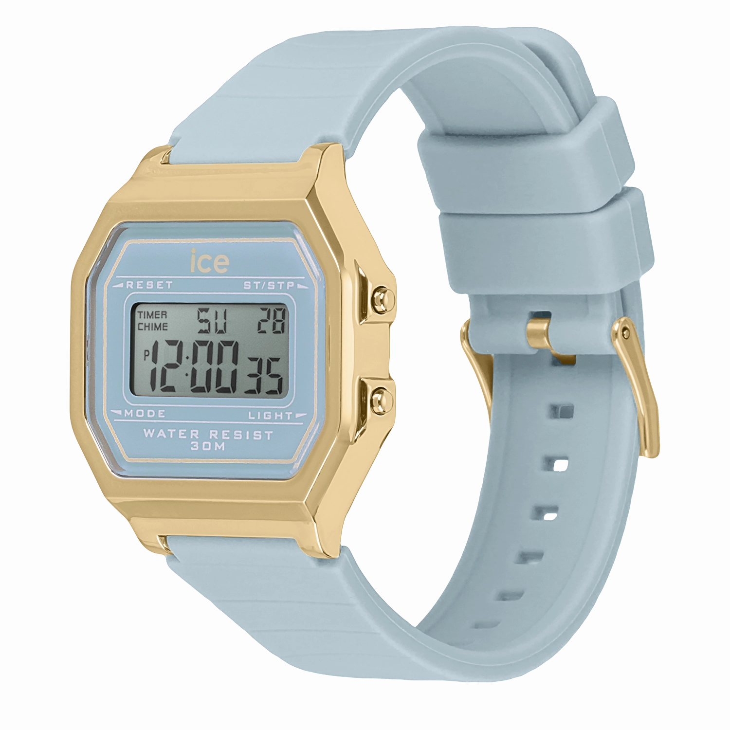 ICE digit retro - Tranquil blue