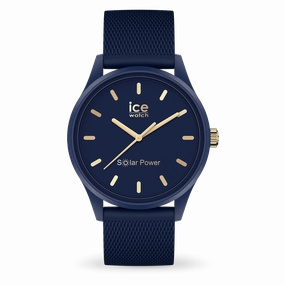 Ice Watch - Solar Power Medium Navy Gold