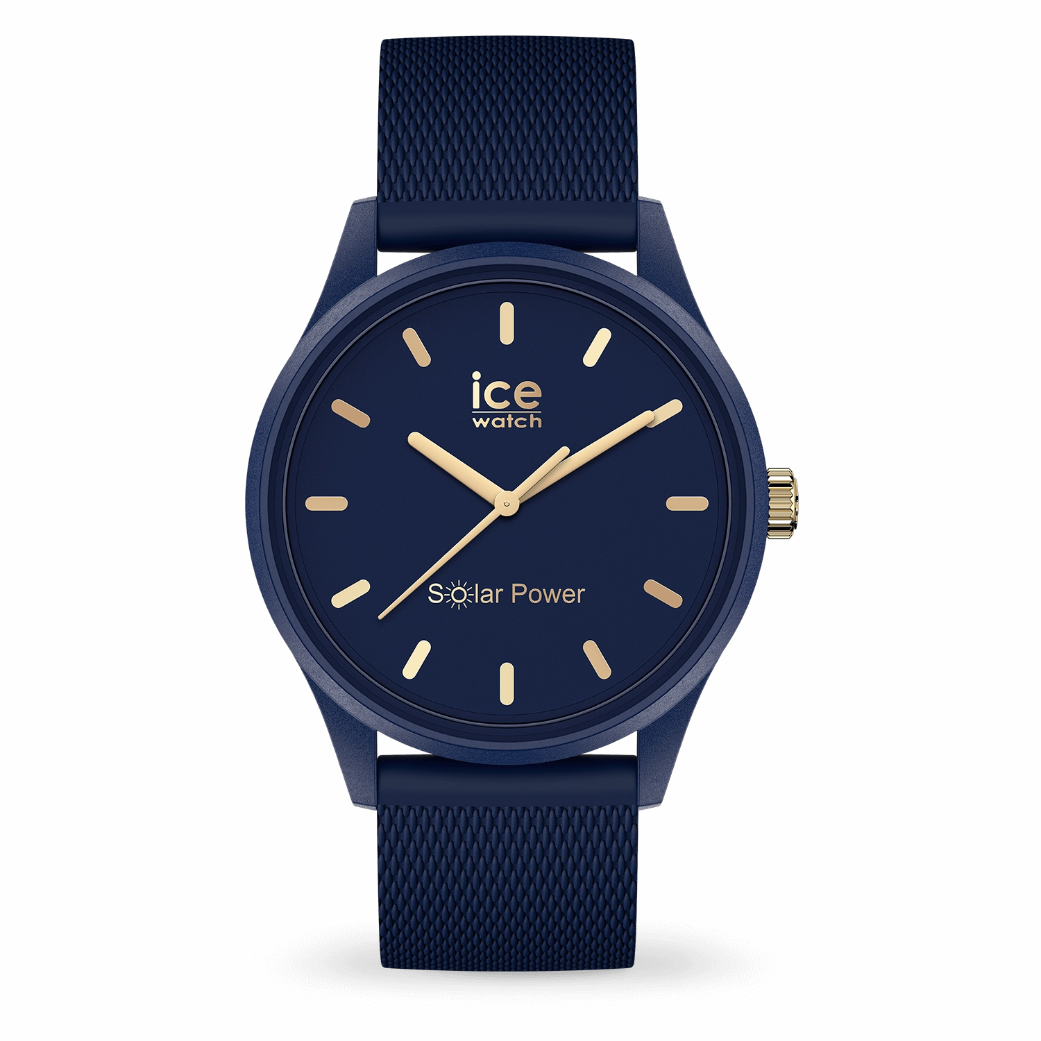Ice Watch - Solar Power Medium Navy Gold