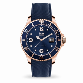 Ice Watch - Steel Large Blue Rose Gold