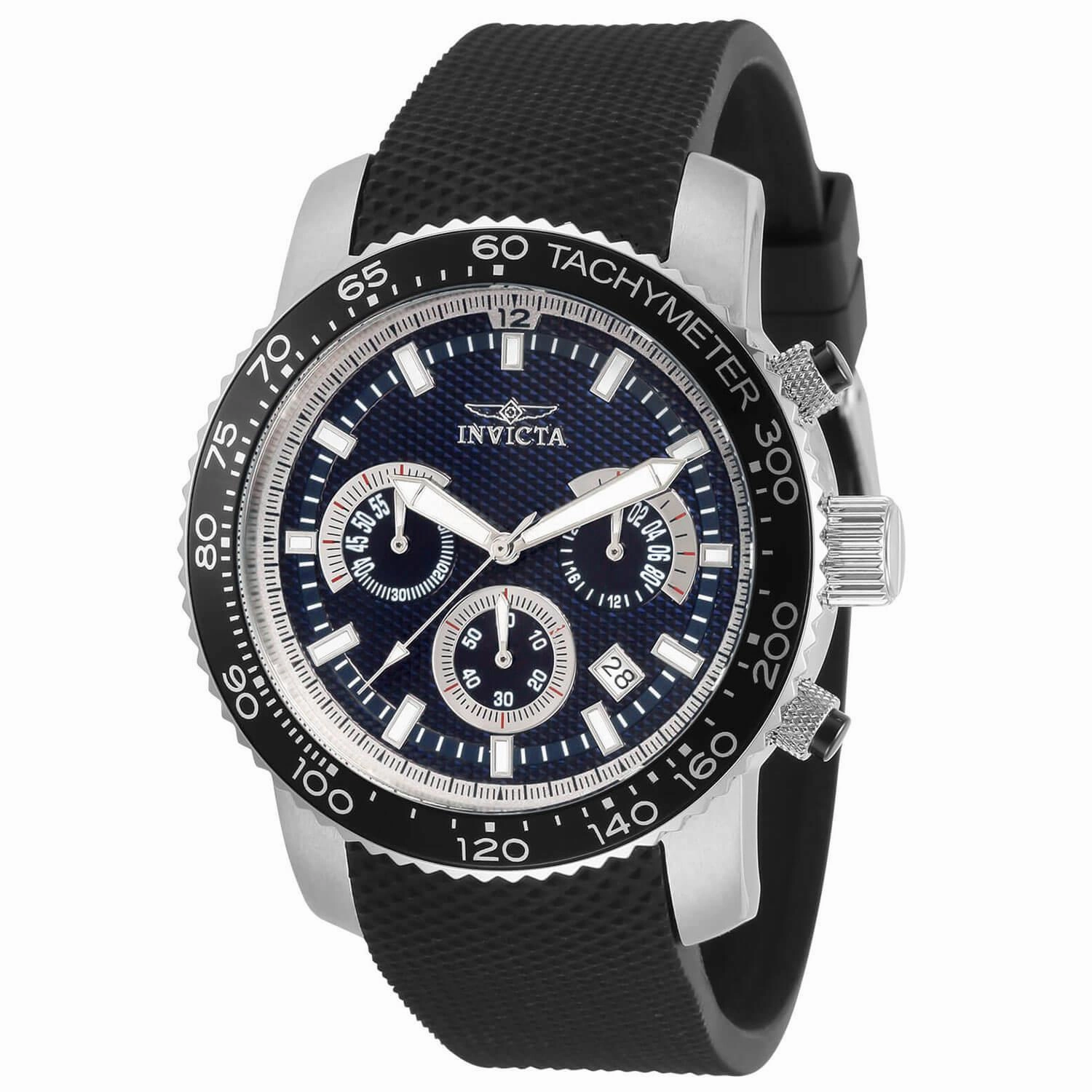 Invicta 30773 Men's Specialty Chronograph Polyurethane Strap Watch