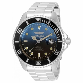 Invicta Men's Automatic Watch - Pro Diver Dark Blue and Blue Dial Bracelet | 35857