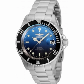 Invicta Men's Automatic Watch - Pro Diver Silver Stainless Steel Bracelet | 35844