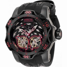 Invicta Men's Automatic Watch - Reserve Venom Power Reserve Black Strap | 34474
