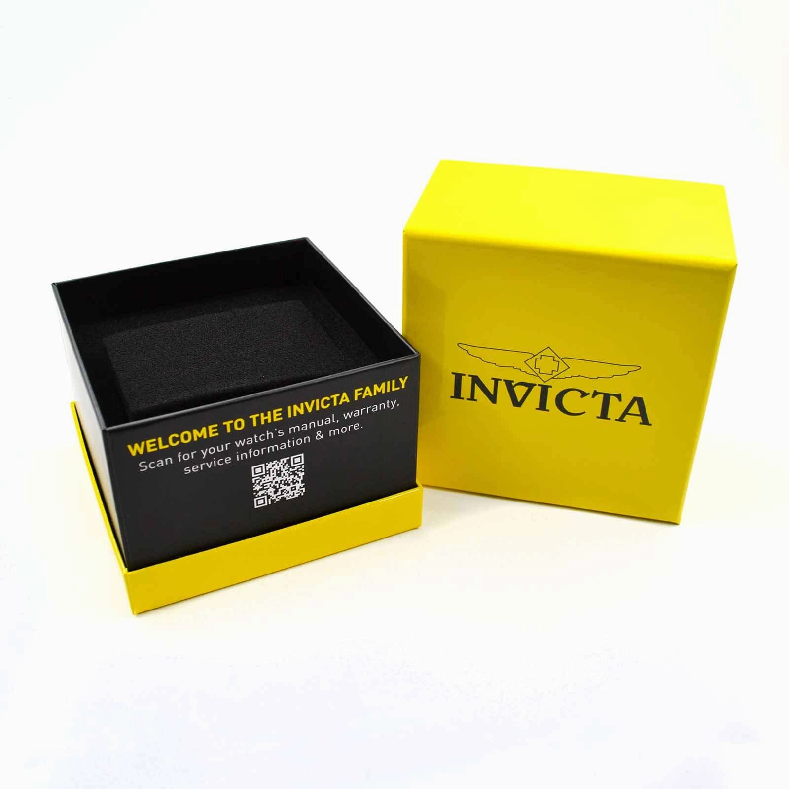 Invicta Men's Chronograph Watch - Bolt Quartz Gold Dial Two Tone Bracelet | 25518