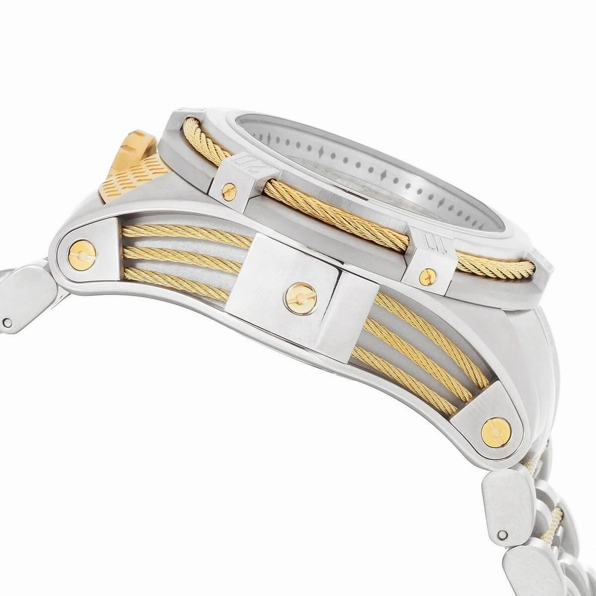 Invicta Men's Chronograph Watch - Bolt Zeus Quartz Silver Dial Steel Bracelet | 29735