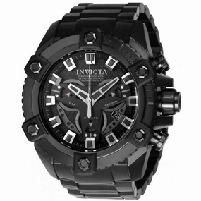 Invicta Men's Chronograph Watch - Coalition Forces Black Dial Bracelet | 24314