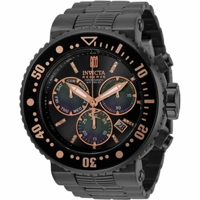 Invicta Men's Chronograph Watch - Jason Taylor Swiss Quartz Black Bracelet | 30213
