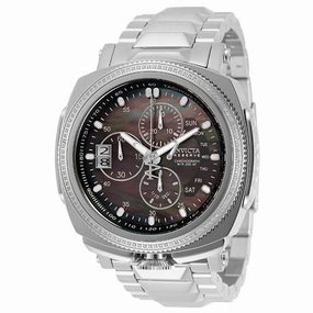 Invicta Men's Chronograph Watch - Reserve Russian Diver Silver Bracelet | 30996